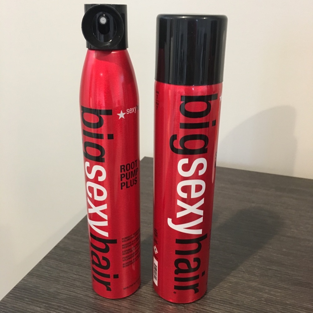 Big Sexy Hair hair spray and root pump plus